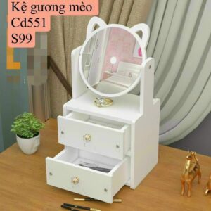 Kệ gương trang điểm tai mèo